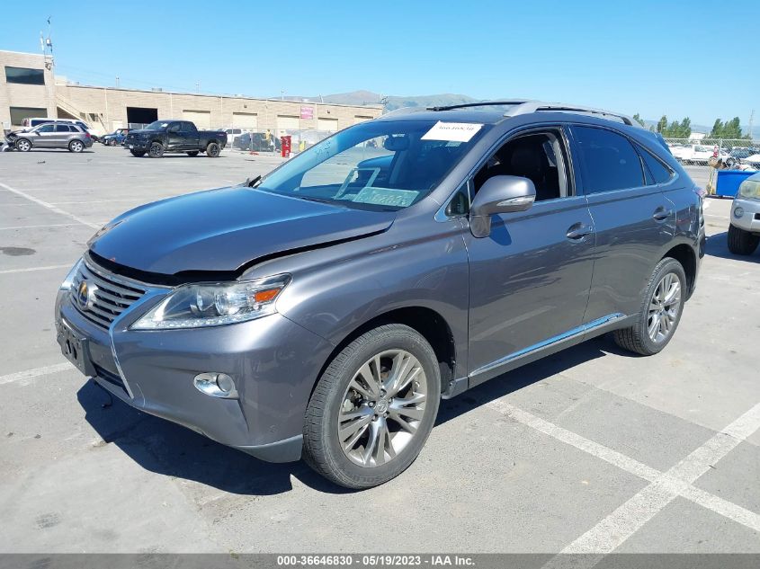 2013 LEXUS RX 450H - JTJBC1BAXD2063626
