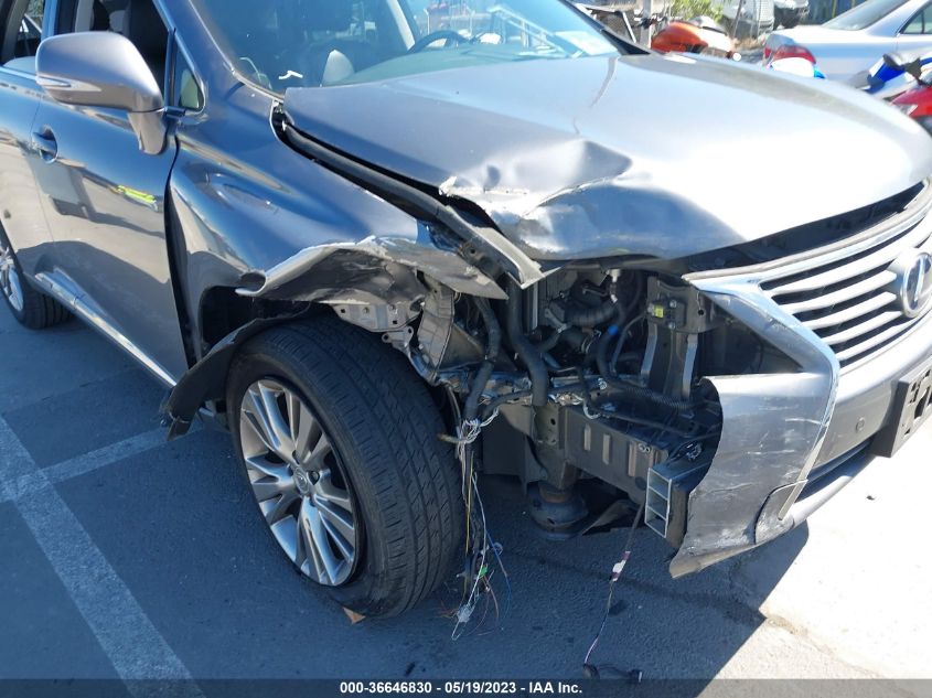 2013 LEXUS RX 450H - JTJBC1BAXD2063626
