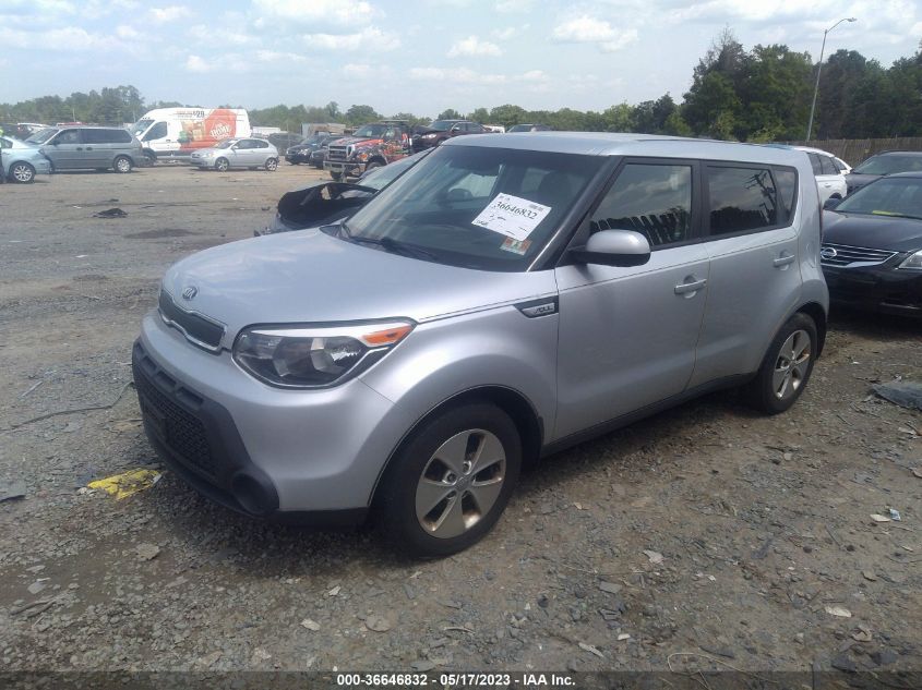 2015 KIA SOUL BASE - KNDJN2A23F7815634