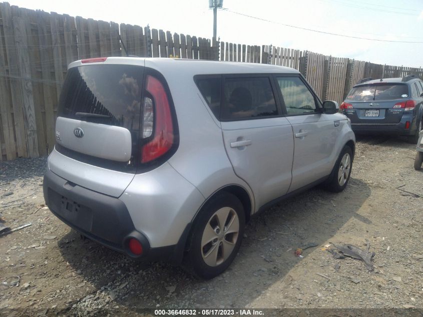 2015 KIA SOUL BASE - KNDJN2A23F7815634