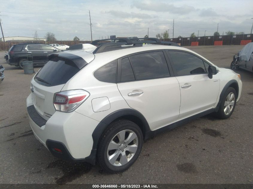 2016 SUBARU CROSSTREK HYBRID TOURING JF2GPBLC1GH204167
