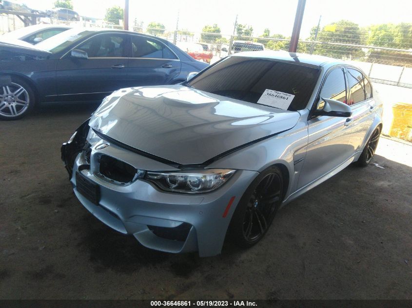 WBS8M9C50G5G41838 2016 BMW M3, photo no. 2