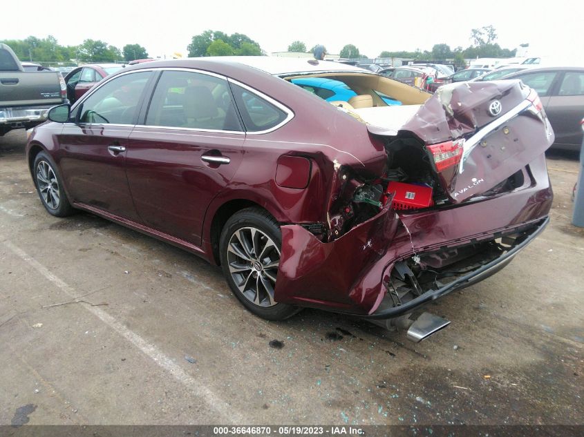 2016 TOYOTA AVALON LIMITED/TOURING/XLE - 4T1BK1EB2GU224100