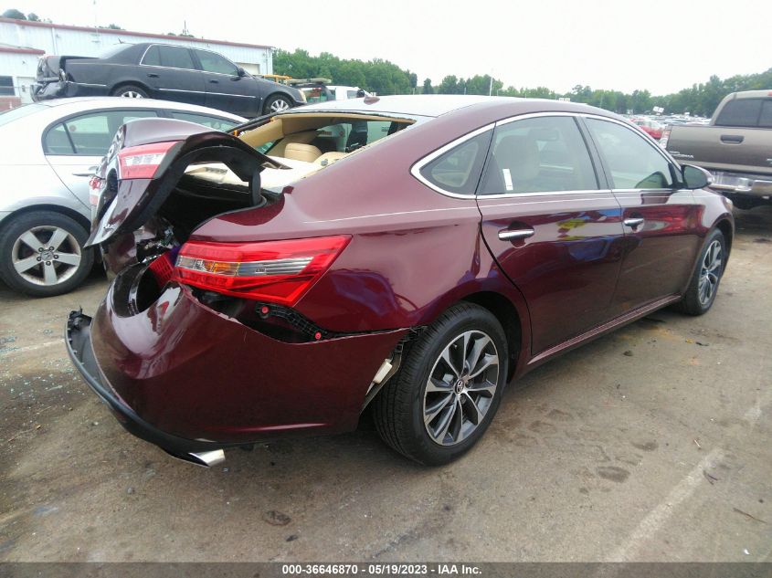 2016 TOYOTA AVALON LIMITED/TOURING/XLE - 4T1BK1EB2GU224100
