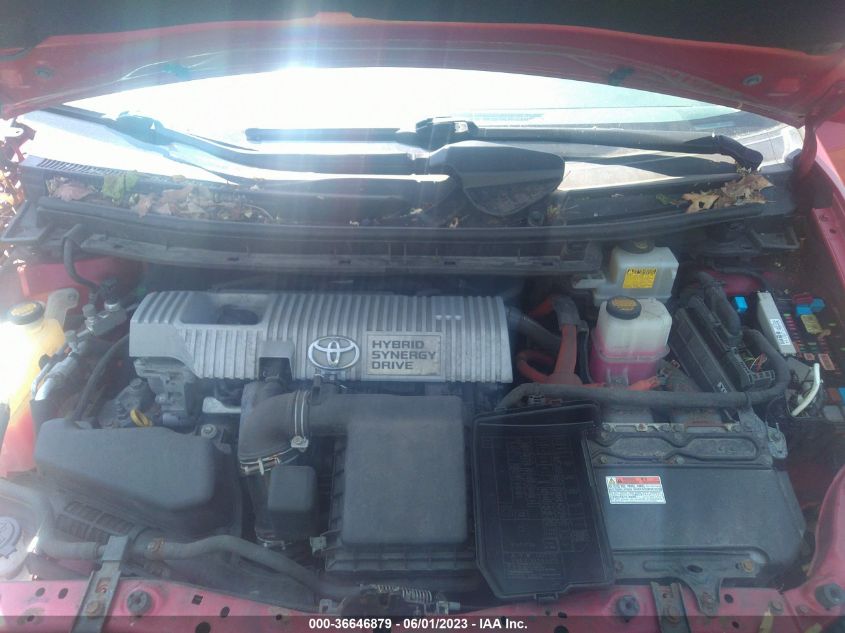 2013 TOYOTA PRIUS ONE/TWO/THREE/FOUR/FIVE - JTDKN3DU9D5608634
