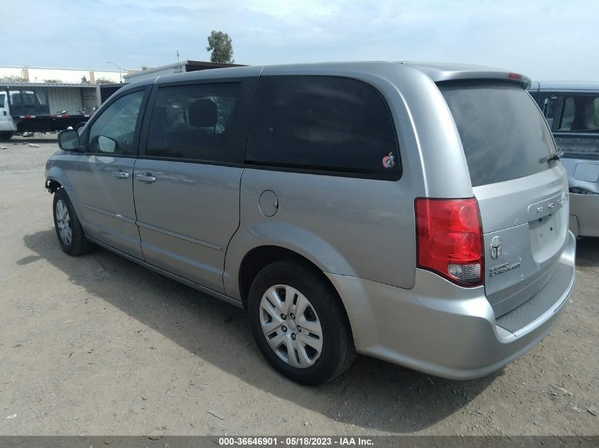 2015 DODGE GRAND CARAVAN SE - 2C4RDGBG4FR682166