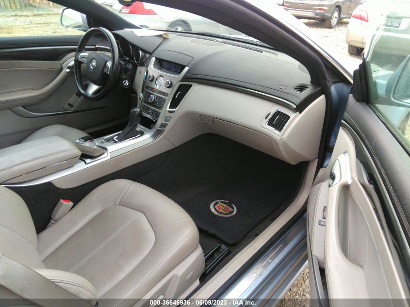 2013 CADILLAC CTS COUPE 1G6DA1E35D0114401
