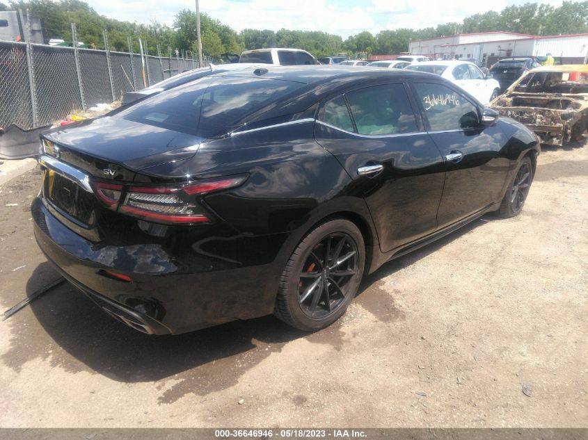 2019 NISSAN MAXIMA SV - 1N4AA6AV8KC367783
