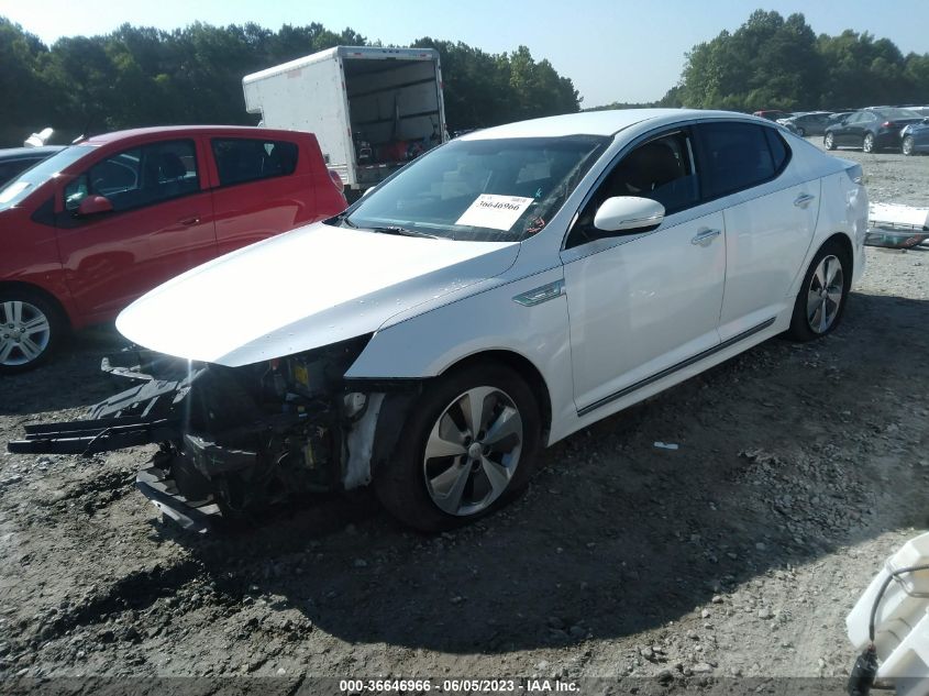 2014 KIA OPTIMA HYBRID EX - KNAGN4AD6E5065418
