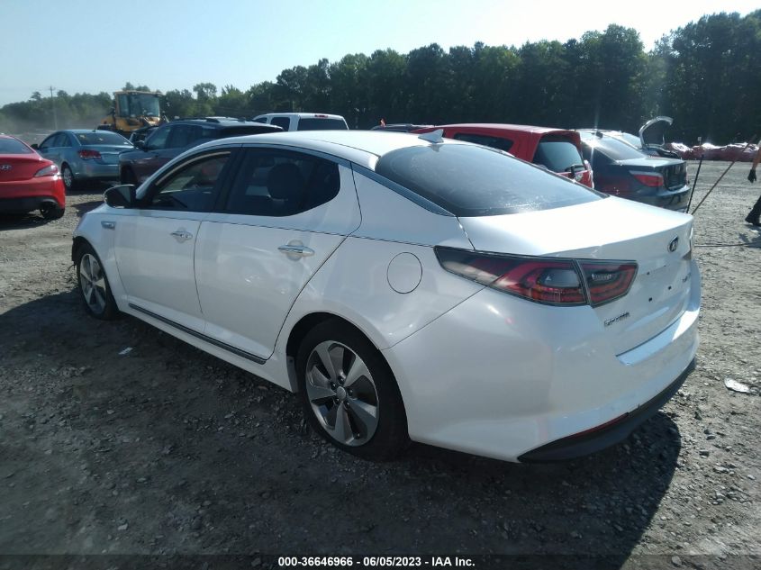 2014 KIA OPTIMA HYBRID EX - KNAGN4AD6E5065418