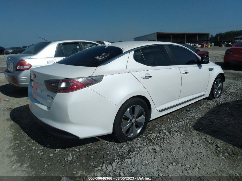 2014 KIA OPTIMA HYBRID EX - KNAGN4AD6E5065418