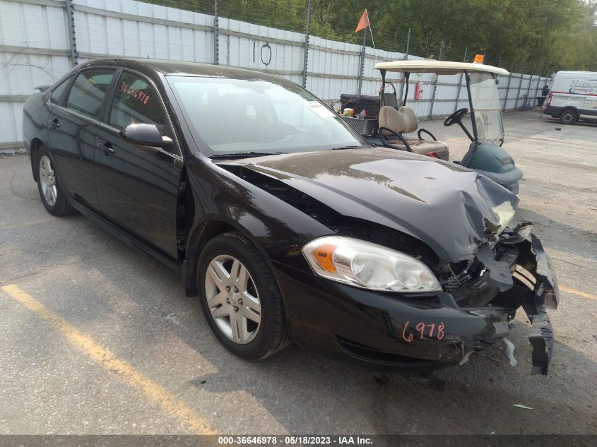 2013 CHEVROLET IMPALA LT - 2G1WB5E31D1131753