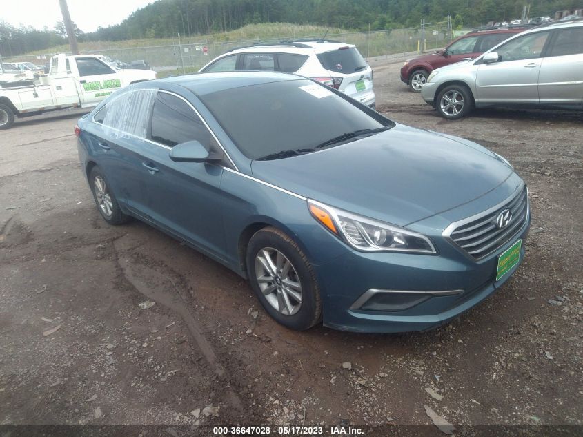 2017 HYUNDAI SONATA 2.4L - 5NPE24AF7HH559084