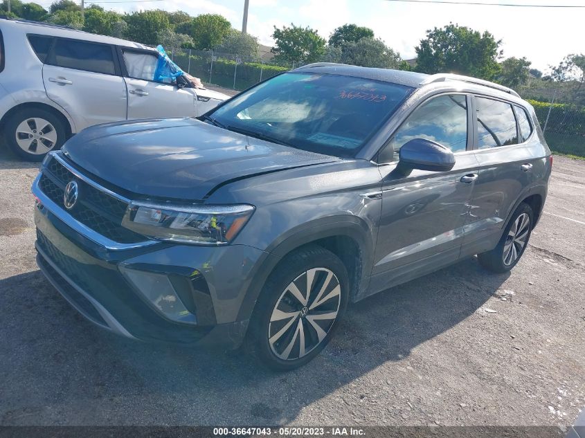 2022 VOLKSWAGEN TAOS SE - 3VVRX7B26NM063085