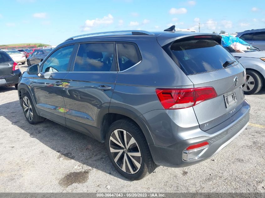 2022 VOLKSWAGEN TAOS SE - 3VVRX7B26NM063085