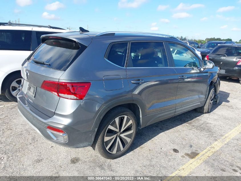 2022 VOLKSWAGEN TAOS SE - 3VVRX7B26NM063085