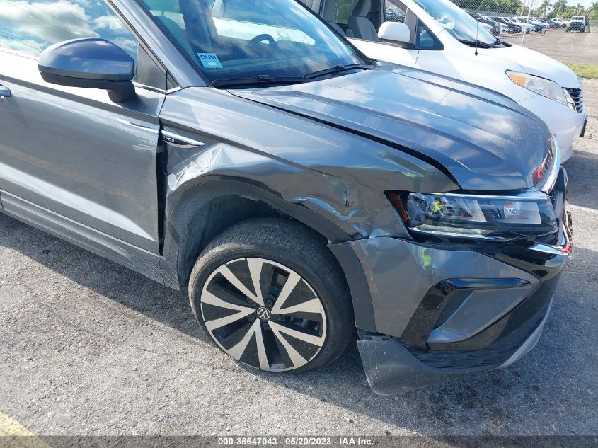 2022 VOLKSWAGEN TAOS SE - 3VVRX7B26NM063085