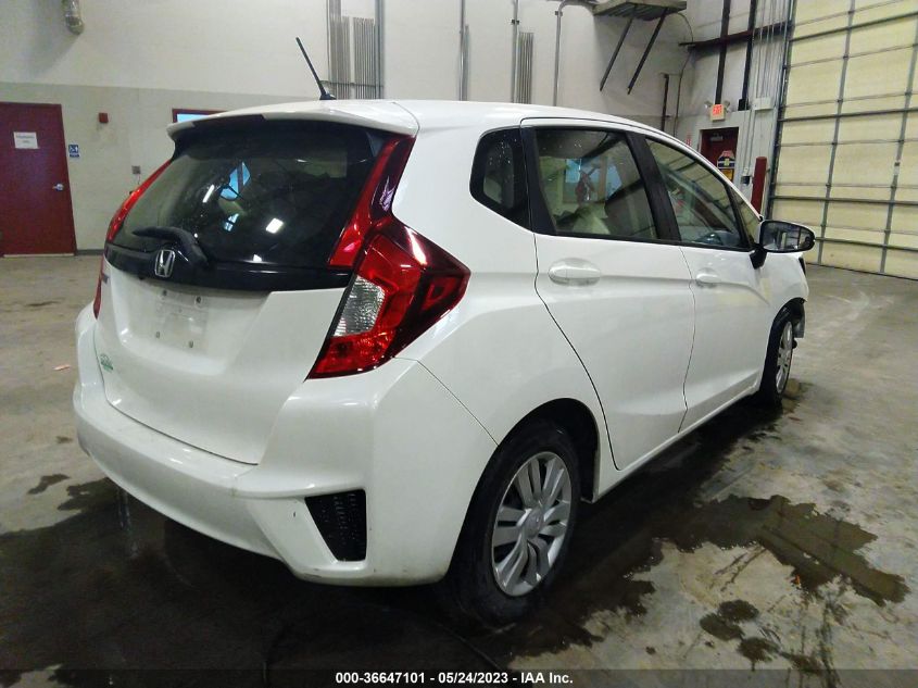 2016 HONDA FIT LX - JHMGK5H59GX017031