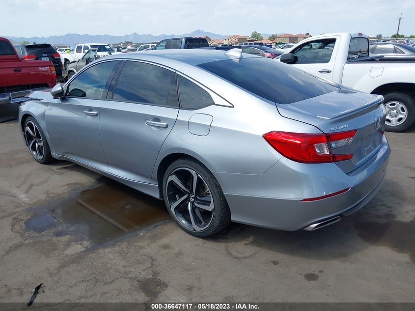 VIN 1HGCV1F35KA128948 2019 HONDA ACCORD SEDAN SPORT 1.5T