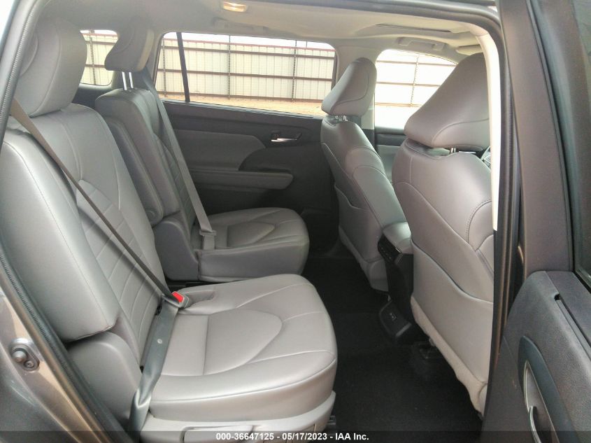 2022 TOYOTA HIGHLANDER XLE - 5TDGZRAHXNS544362