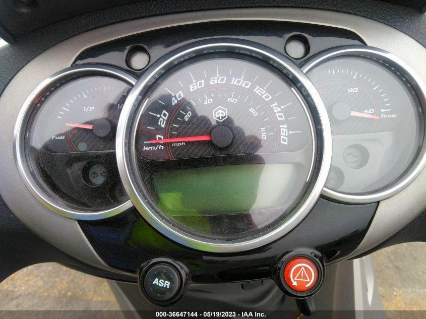 2016 PIAGGIO BV 350 ZAPM690T2G5201585