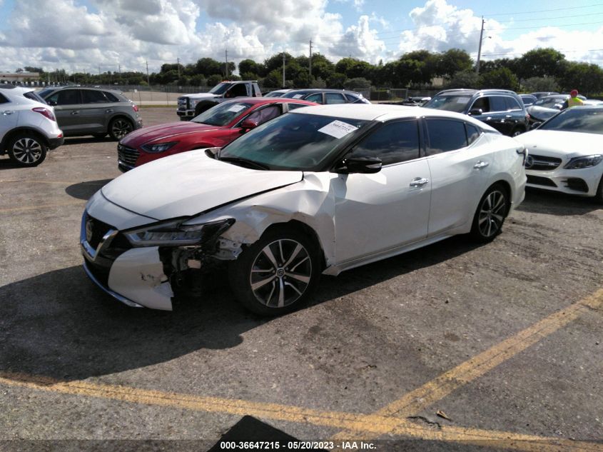 2020 NISSAN MAXIMA SV - 1N4AA6CV2LC371374