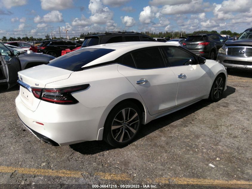 2020 NISSAN MAXIMA SV - 1N4AA6CV2LC371374
