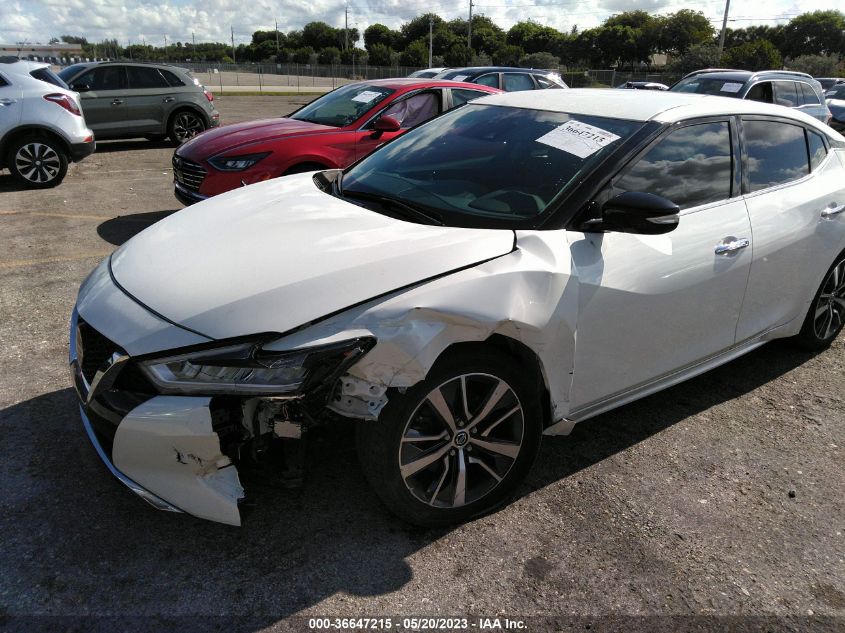 2020 NISSAN MAXIMA SV - 1N4AA6CV2LC371374