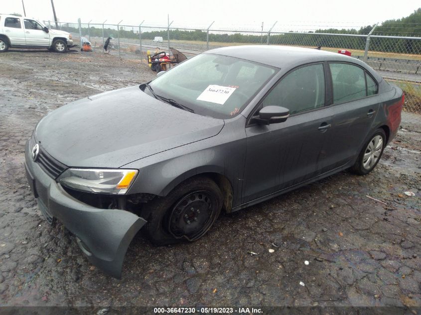 2014 VOLKSWAGEN JETTA SEDAN SE - 3VWD17AJXEM289114