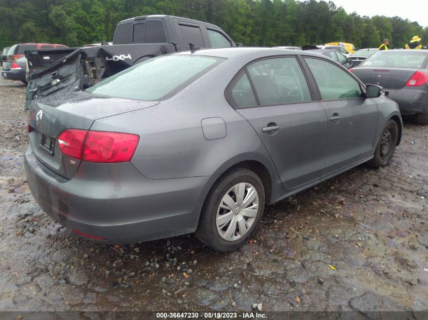 2014 VOLKSWAGEN JETTA SEDAN SE - 3VWD17AJXEM289114