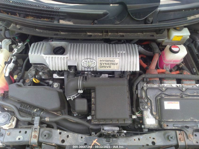 2014 TOYOTA PRIUS FOUR/FIVE/THREE/ONE/TWO - JTDKN3DU3E0370052