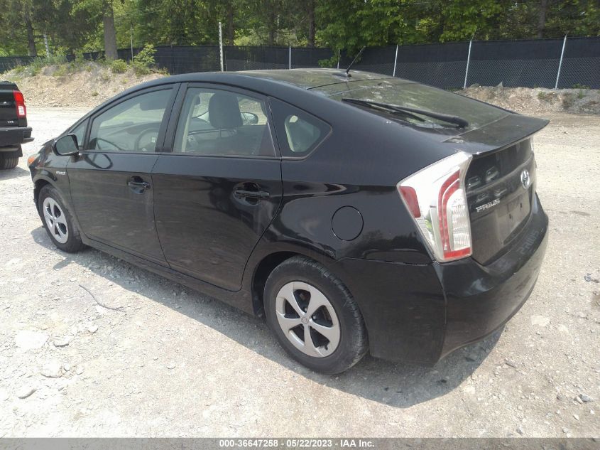 2014 TOYOTA PRIUS FOUR/FIVE/THREE/ONE/TWO - JTDKN3DU3E0370052
