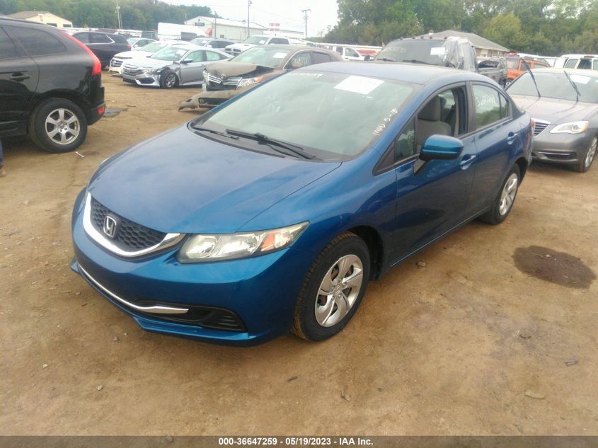 2014 HONDA CIVIC SEDAN LX - 19XFB2F59EE015436