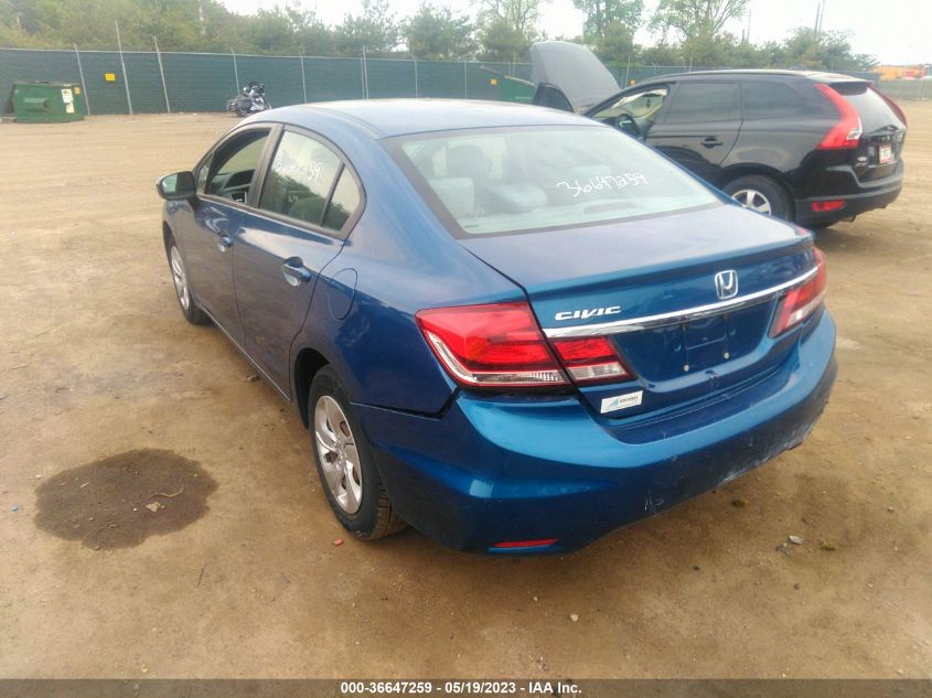 2014 HONDA CIVIC SEDAN LX - 19XFB2F59EE015436