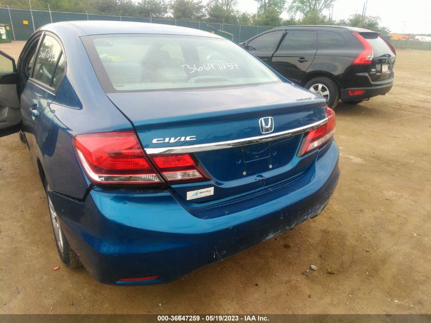 2014 HONDA CIVIC SEDAN LX - 19XFB2F59EE015436