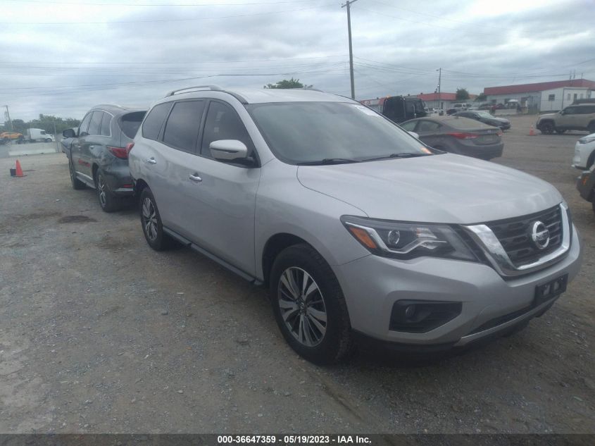 2019 NISSAN PATHFINDER SV - 5N1DR2MM8KC580613