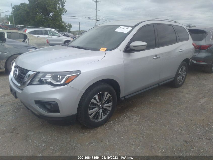 2019 NISSAN PATHFINDER SV - 5N1DR2MM8KC580613