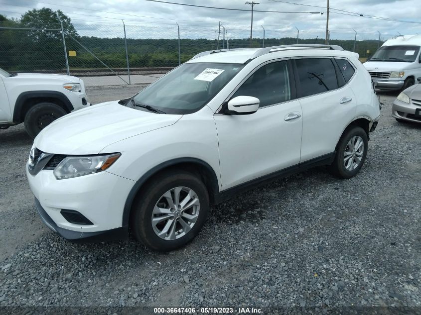 2016 NISSAN ROGUE SV - KNMAT2MV9GP734330