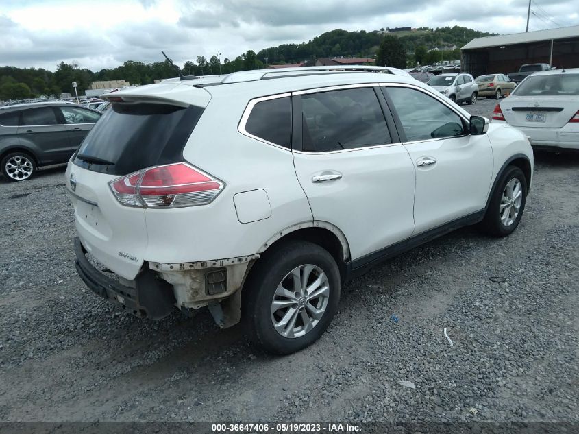 2016 NISSAN ROGUE SV - KNMAT2MV9GP734330