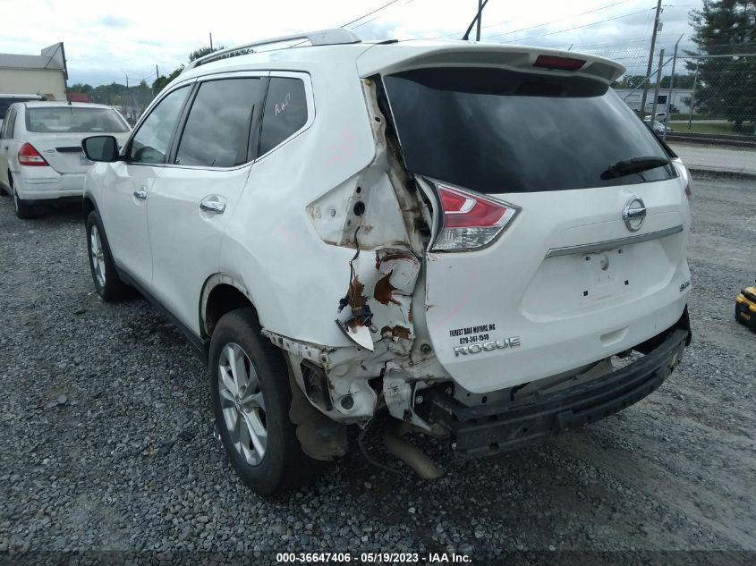 2016 NISSAN ROGUE SV - KNMAT2MV9GP734330