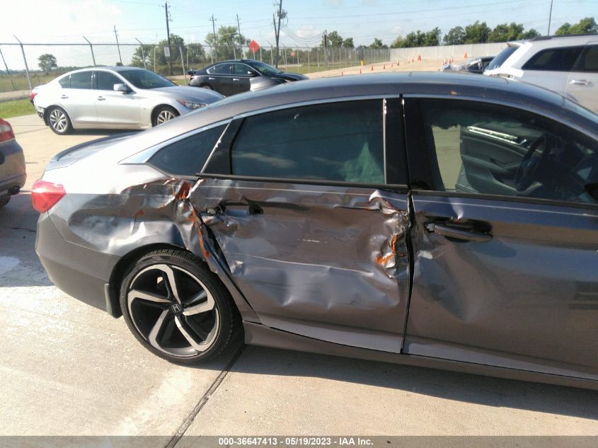 2019 HONDA ACCORD SEDAN SPORT 2.0T - 1HGCV2E36KA024413