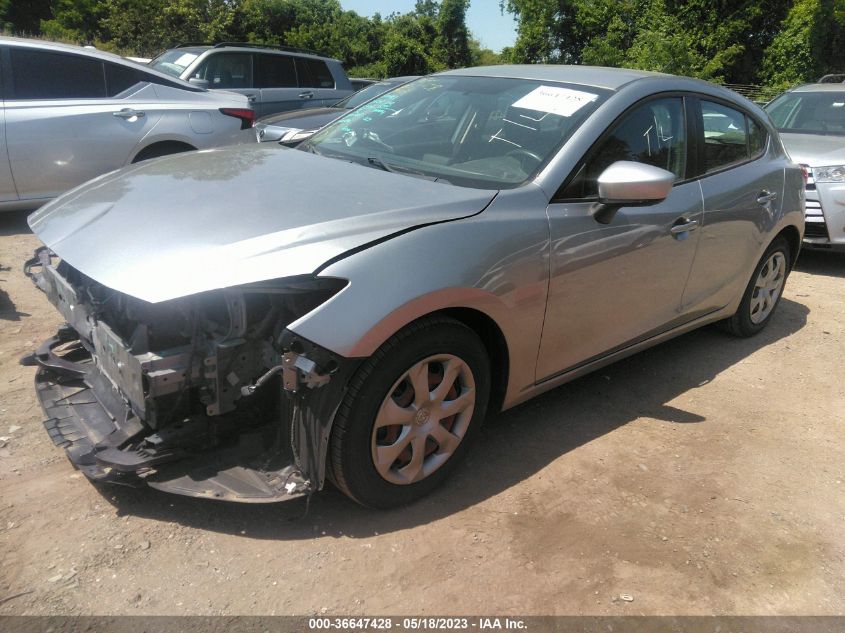 2014 MAZDA MAZDA3 I SPORT - JM1BM1K73E1197485