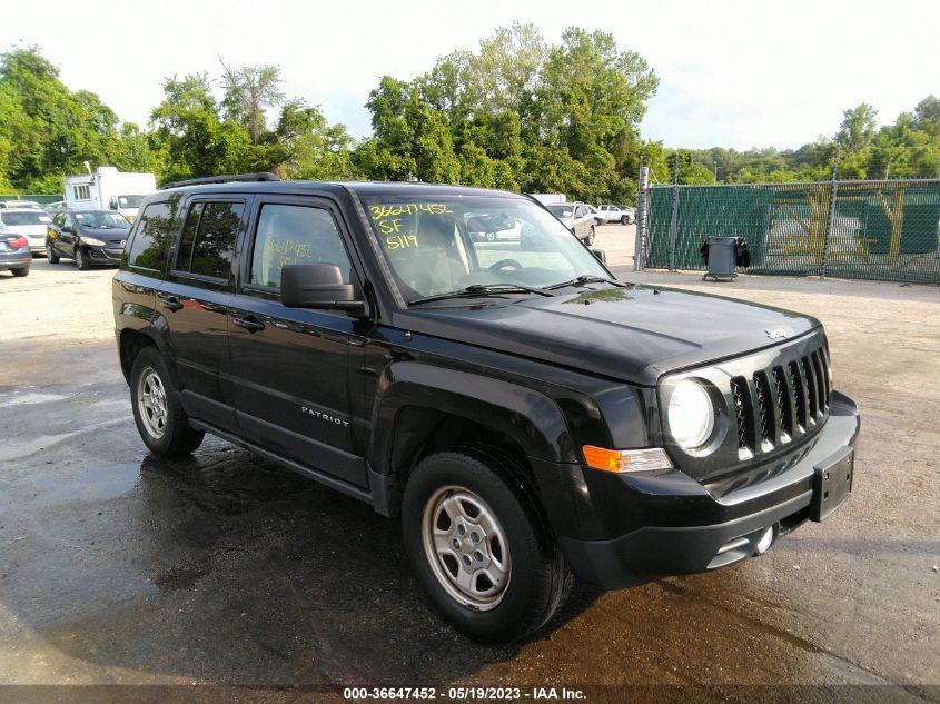 2017 JEEP PATRIOT SPORT - 1C4NJRBB8HD122034