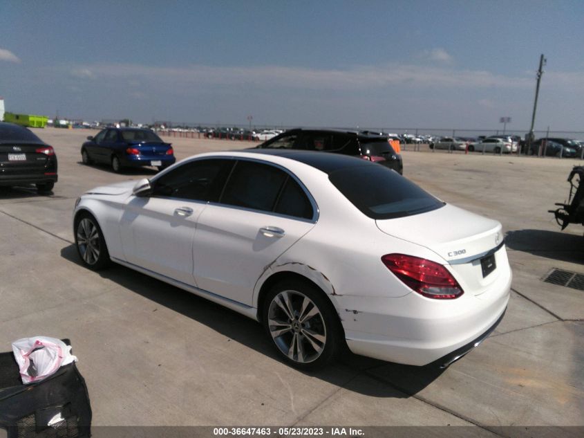 2017 MERCEDES-BENZ C-CLASS C 300 - 55SWF4JB1HU215835