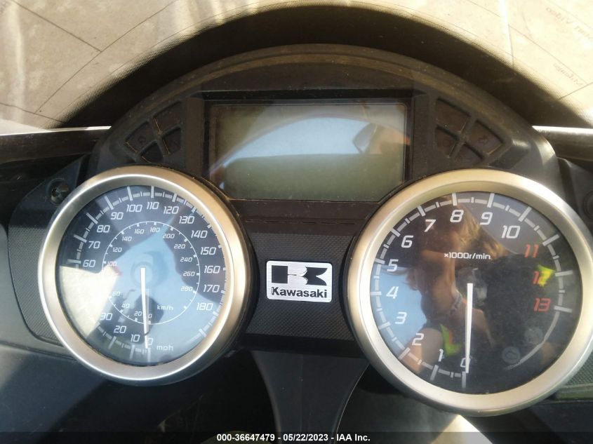 2012 KAWASAKI ZX1400 EC JKBZXNE12CA001463