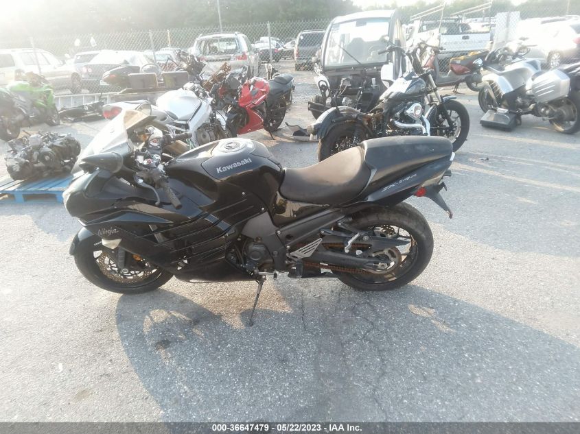 2012 KAWASAKI ZX1400 EC JKBZXNE12CA001463