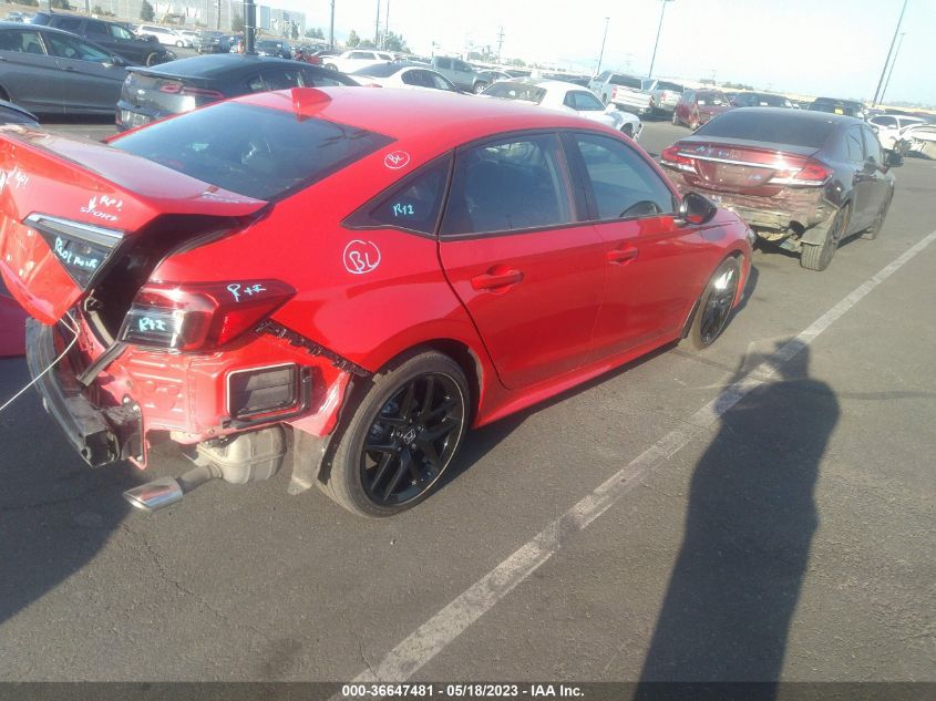 2023 HONDA CIVIC SEDAN SPORT - 2HGFE2F53PH501160