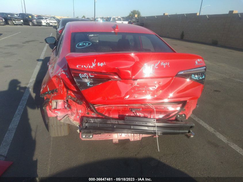 2023 HONDA CIVIC SEDAN SPORT - 2HGFE2F53PH501160
