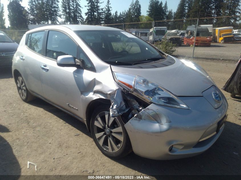 2014 NISSAN LEAF SL - 1N4AZ0CPXEC340528