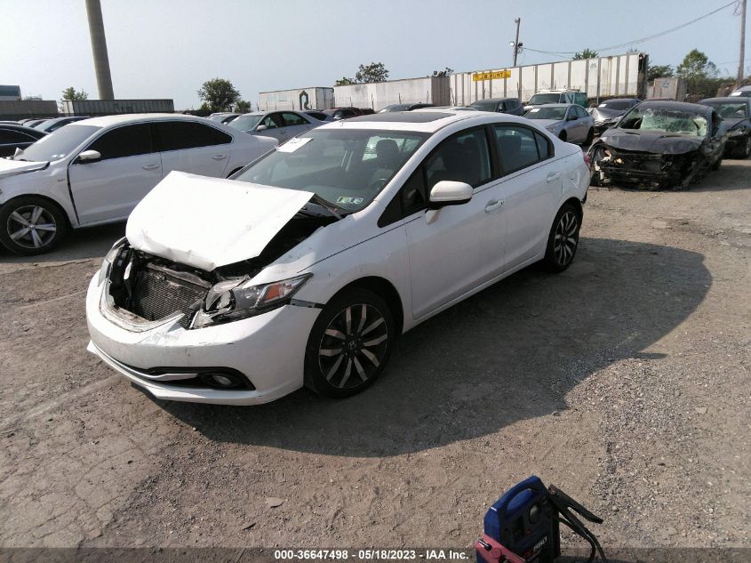 2015 HONDA CIVIC SEDAN EX-L - 19XFB2F99FE262055